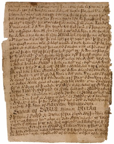 Sörla saga sterka F. 8v of Rask 32 by Gilwellian